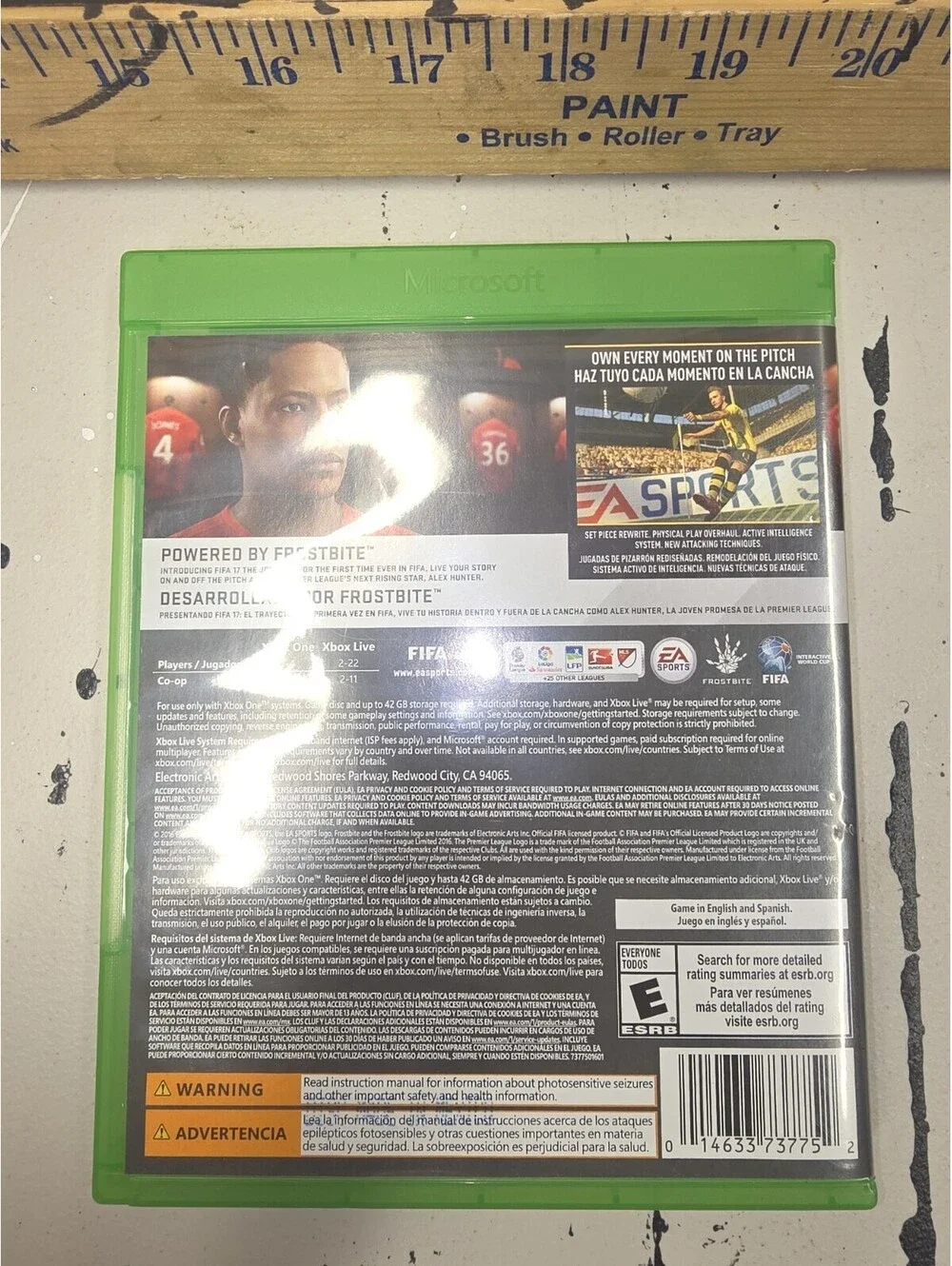 FIFA 17 Xbox One Game Complete With Case Untested Clean Disc EA Sports